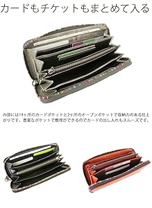 Amazon | [ソラチナ] 長財布 SW-38153 グレー | 財布
